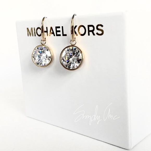 Michael Kors Jewelry - New authentic MK gold tone drop earrings